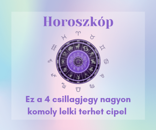 Ez a 4 csillagjegy nagyon komoly lelki terhet cipel