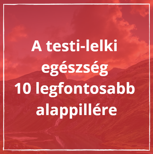 A testi-lelki egészség 10 legfontosabb alappillére