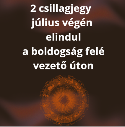 2 csillagjegy július végén elindul a boldogság felé vezető úton