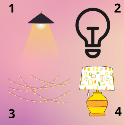 Válassz 1 lámpát - Fénye megvilágítja a te sorsodat