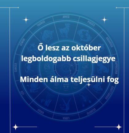 Ő lesz az október legboldogabb csillagjegye - Minden álma teljesülni fog